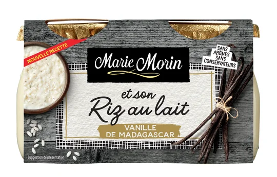 Riz au lait à la vanille