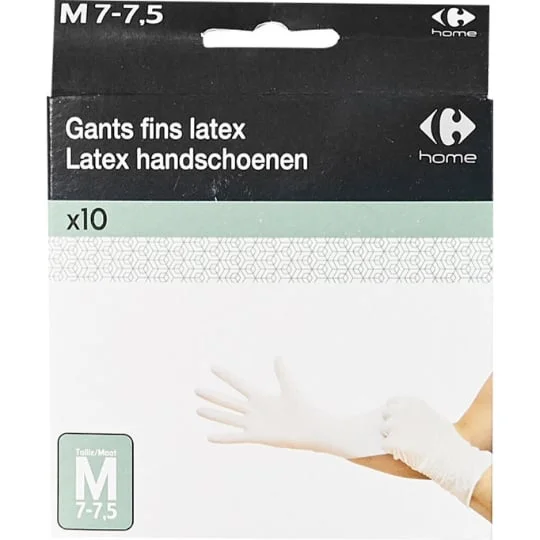 Gants latex T7