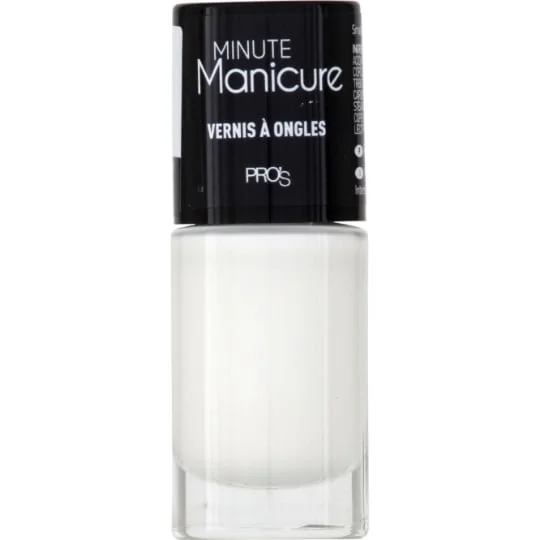 Vernis à ongles Minute Manicure 02 Blanc Givré