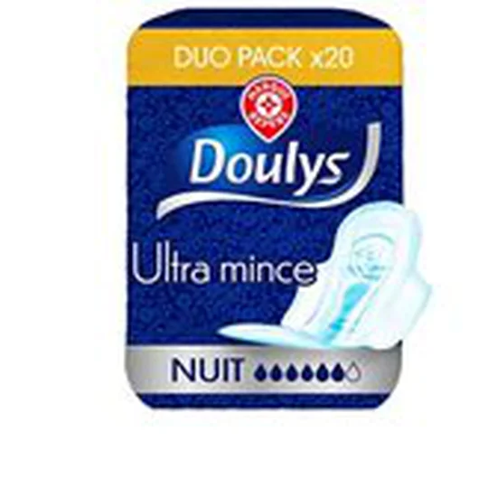 Serviettes Nuit Ultra mince - x20