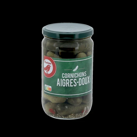 Cornichons aigres-doux