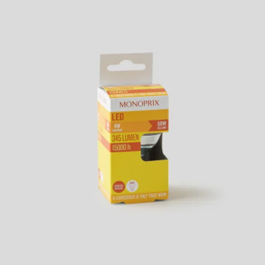 Ampoule led spot 50W GU10 345 lumen