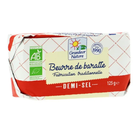 Beurre De Baratte Demi-Sel Bio