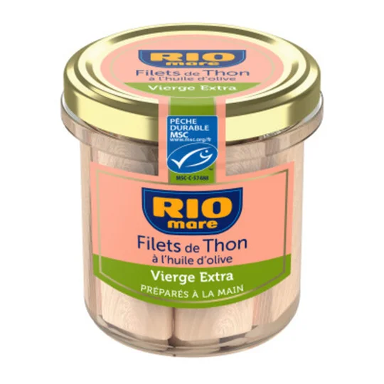 Filets de thons à l'huile d'olive vierge extra