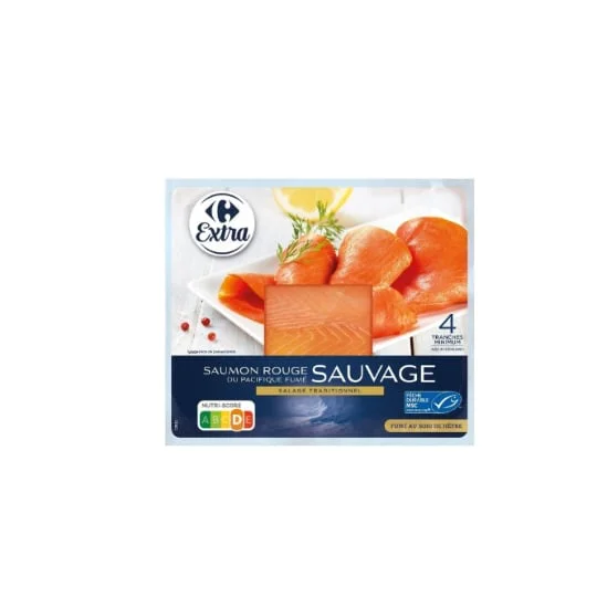 Saumon fumé sauvage Pacifique