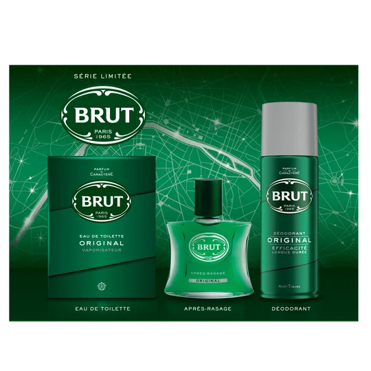 Coffret Homme Original, Eau de toilette, Après rasage et Déodorant