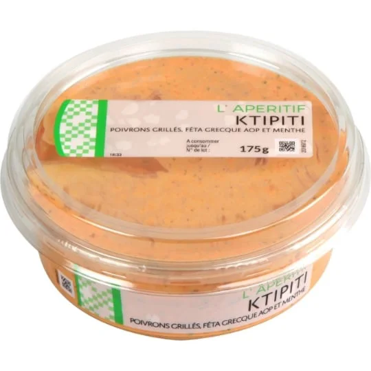 Ktipiti poivrons fêta menthe
