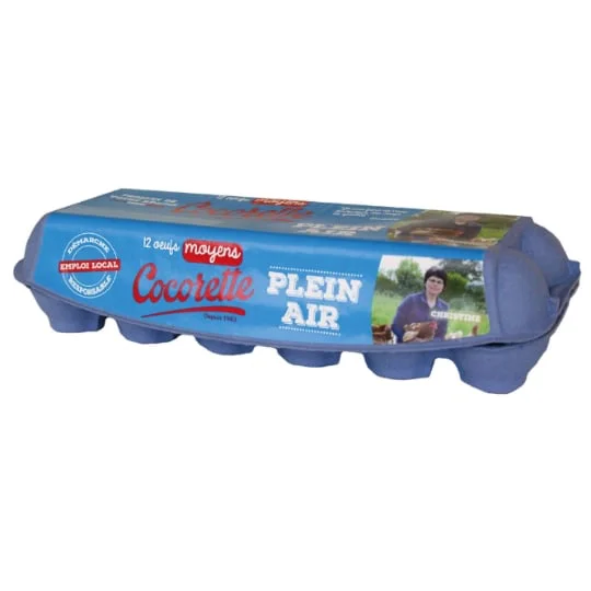 Oeufs de Plein Air Calibre Moyen