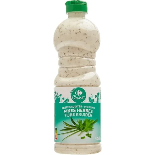 Sauce crudités fines herbes