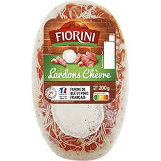 Pizza lardons chèvre