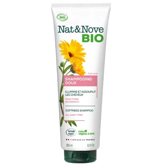 Shampoing douceur calendula tous types cheveux Bio