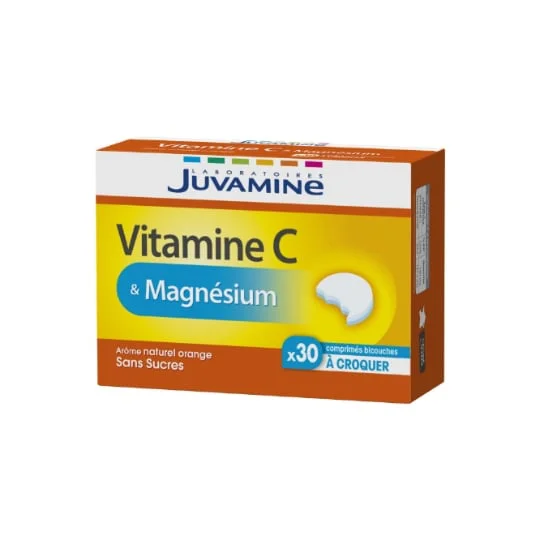 Complément alimentaire vitamine C & magnésium