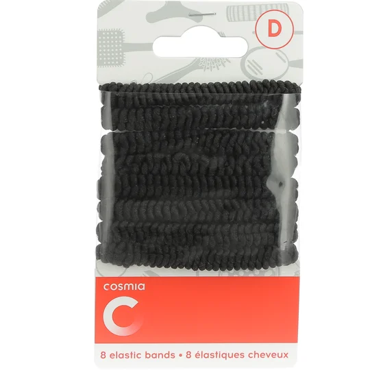 Elastiques pour cheveux noirs
