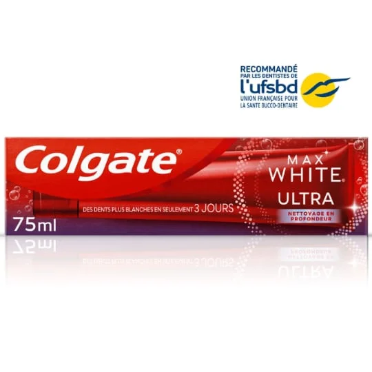 Dentifrice Nettoyage en Profondeur Ultra Max White