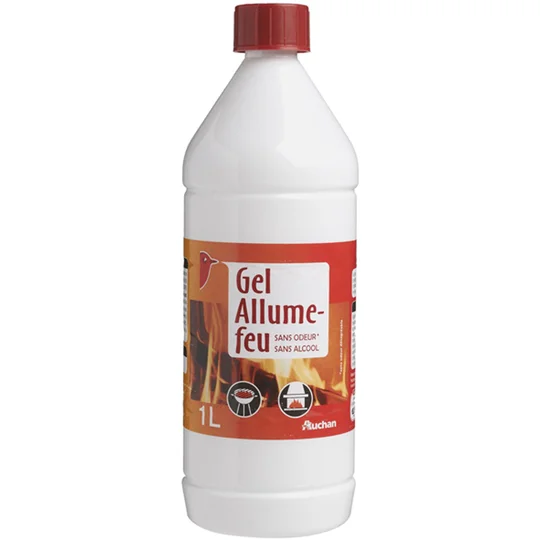 Gel allume-feu sans alcool