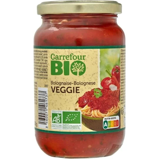 Sauce tomate Bolognaise Veggie