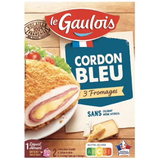 Escalope Cordon Bleu Aux 3 fromages
