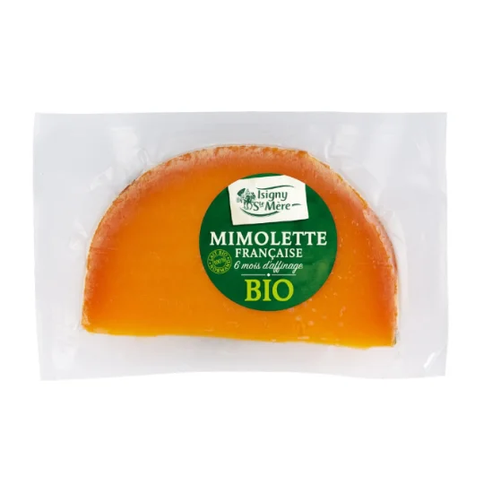 Mimolette 6 mois d'affinage Bio