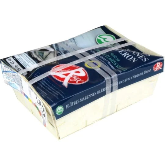 Huîtres Fines de Claires Marennes Oléron Label Rouge N°3