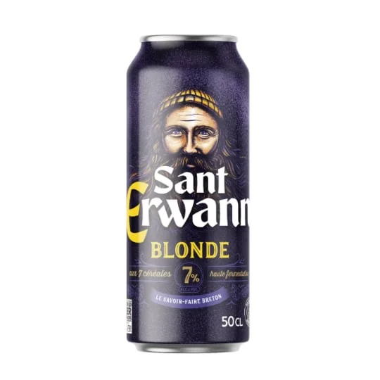 Bière Blonde Originale 7% SANT ERWANN