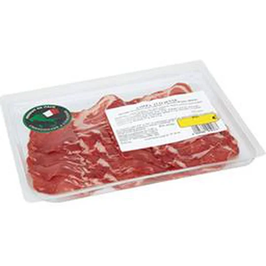 Chiffonnade de coppa italienne ,