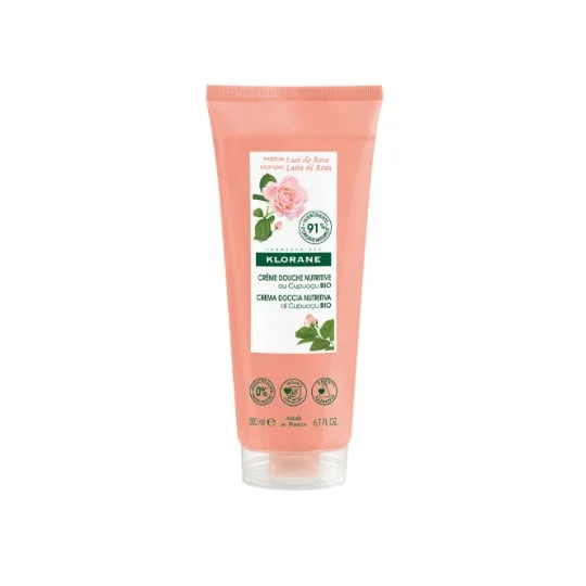 Crème de douche lait de rose au cupuaçu Bio