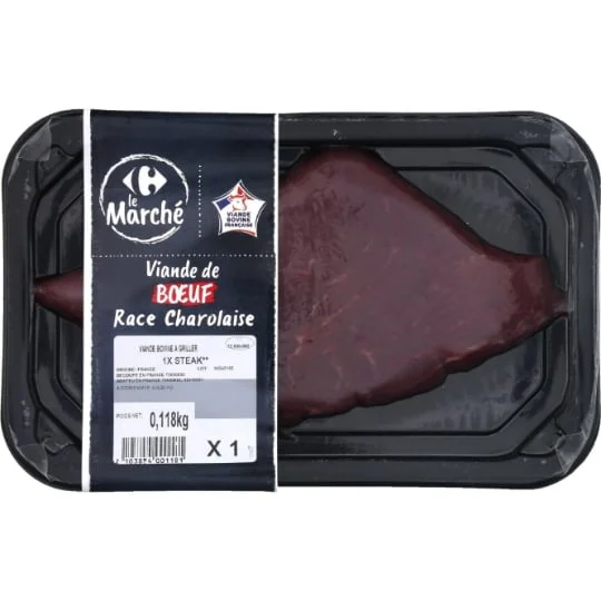 Viande Bovine: Steak** à griller