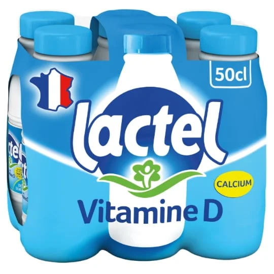 Lait Demi-Ecrémé UHT Vitamine D