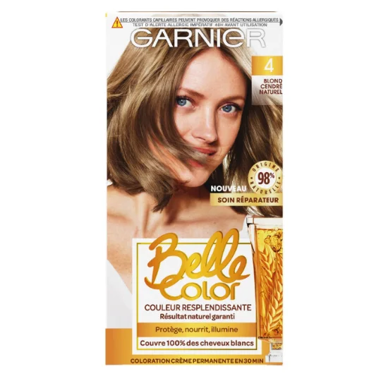 Coloration Cheveux Permanente 4 Blond Cendré Naturel