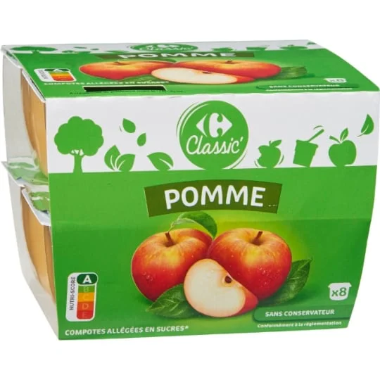 Compote pommes