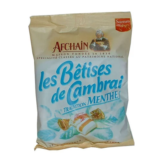 Confiserie Bêtises De Cambrai Menthe Sachet