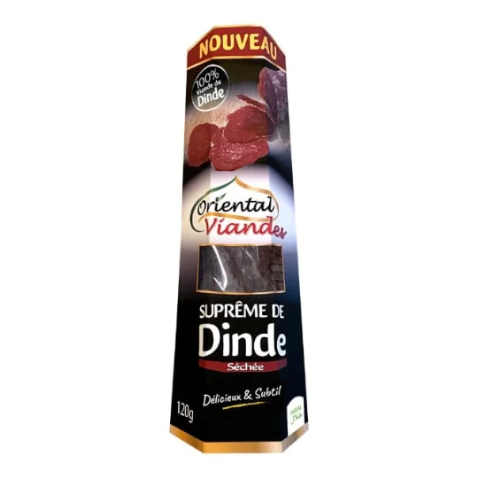 Suprême de dinde séchée halal