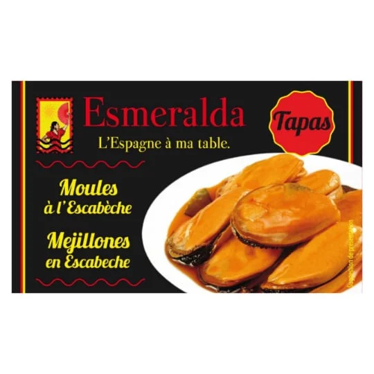 Moules à l'escabèche
