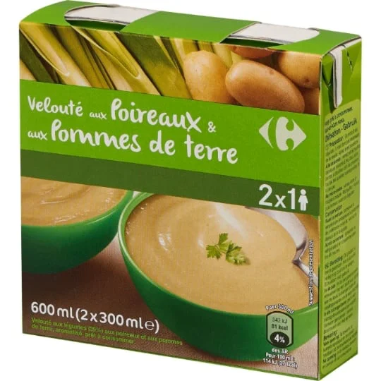 Soupe poireaux & pomme de terre