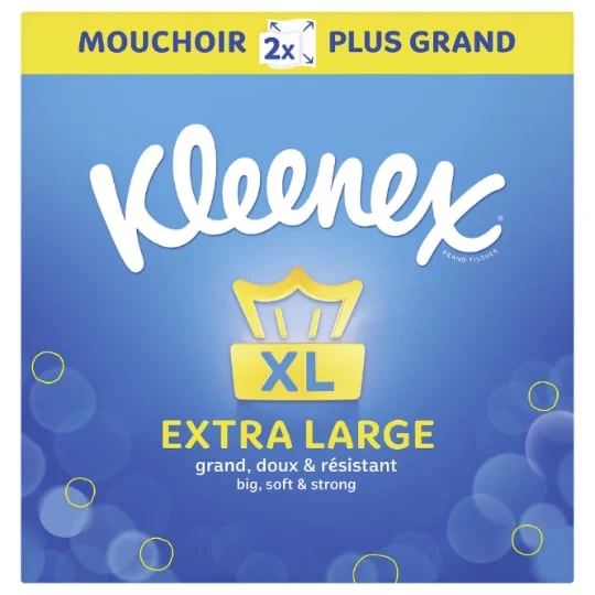 Boite de Mouchoirs Extra Large Original XL carré