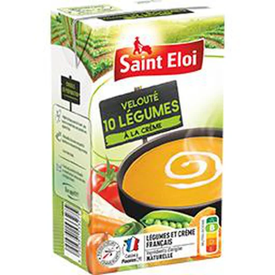 Velouté 10 légumes et crème