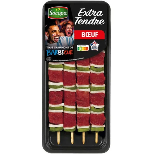 Brochettes De Boeuf Extra-Tendres