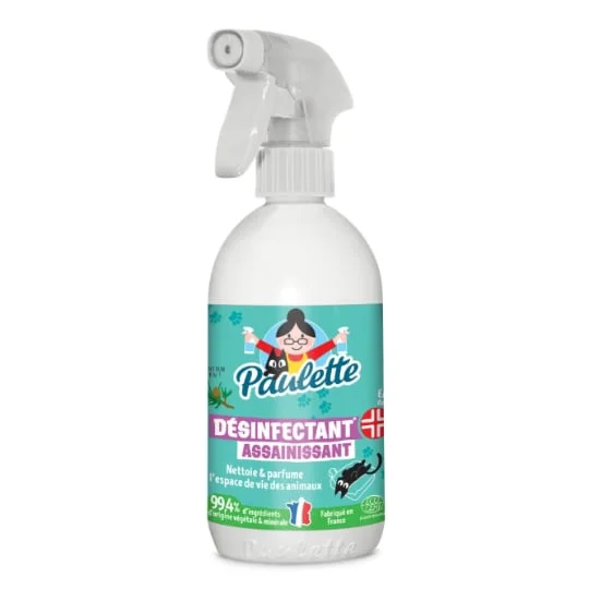 Spray Nettoyant Désinfectant Assainissant Spécial Animaux