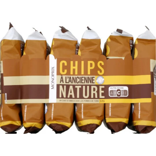 Chips à l'ancienne nature