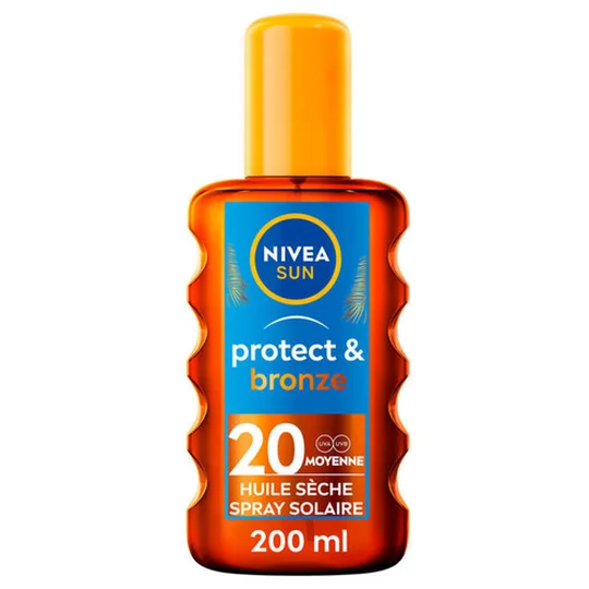 Sun spray protect & bronze oil spf20