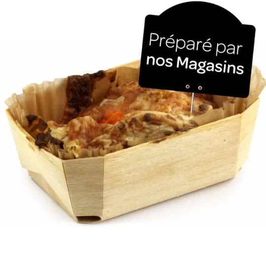 Plat cuisiné gratin légumes