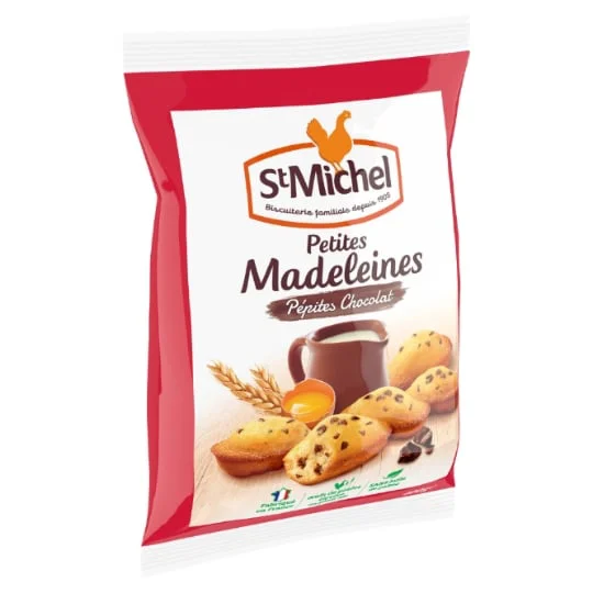 Madeleines aux pépites de chocolat