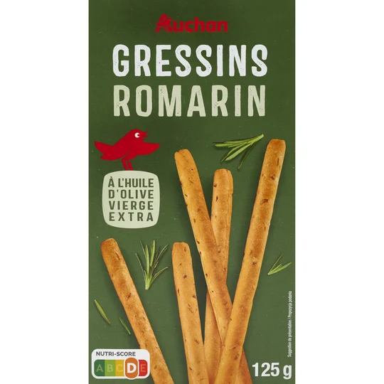 Gressins au romarin