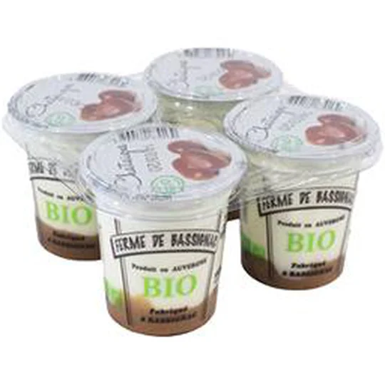Yaourt bicouche châtaigne BIO