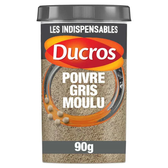 Poivre Gris Moulu, Classique, Force 7