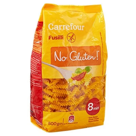 Pâtes fusilli sans gluten