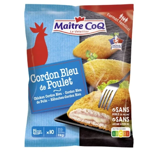 Cordon bleu de poulet