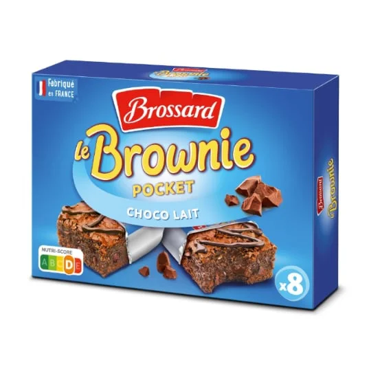 Gâteaux brownie chocolat au lait