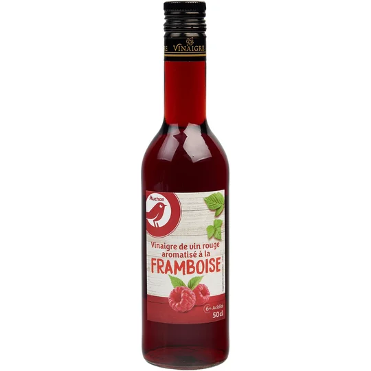 Vinaigre de vin aromatisé à la framboise