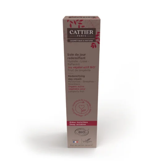 Soin Visage Soin du Jour Redensifiantau Jus Végétal Actif Bio et Fruit de Longévité